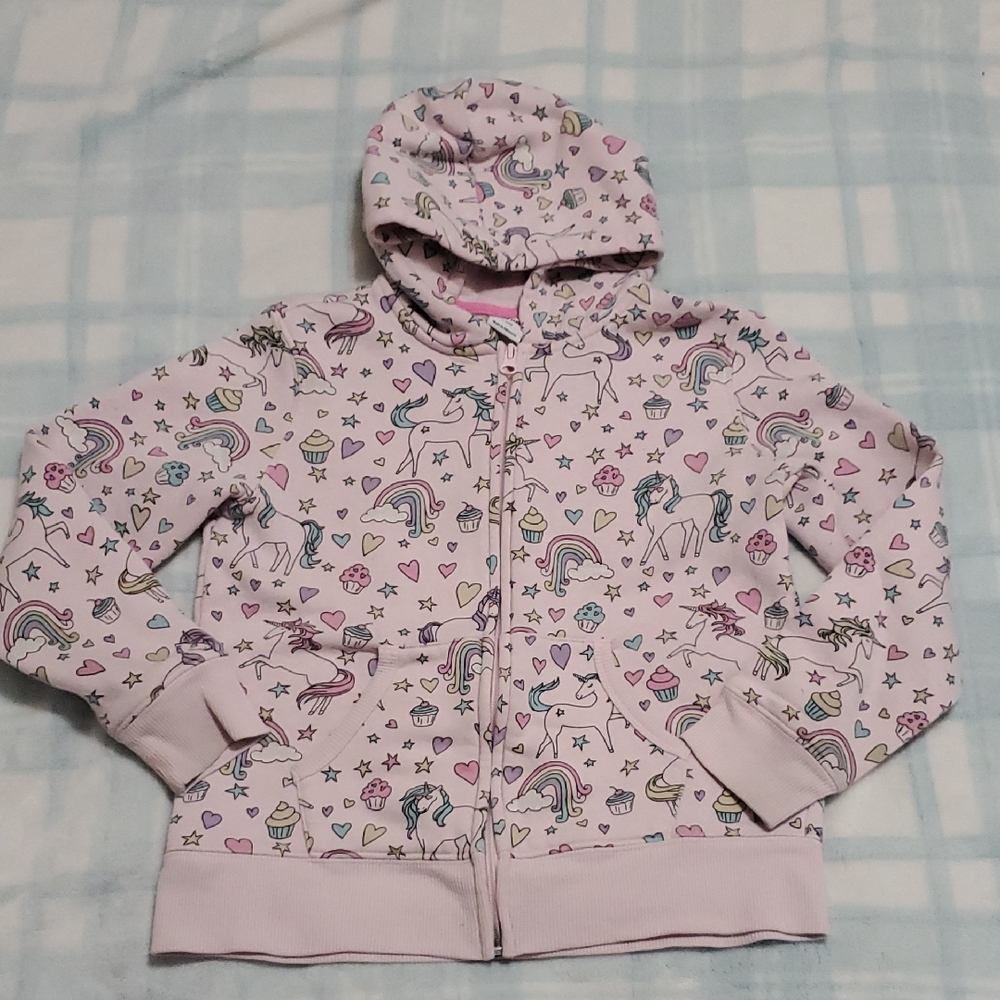 Magical Unicorn Kids Hoodie - Light Purple